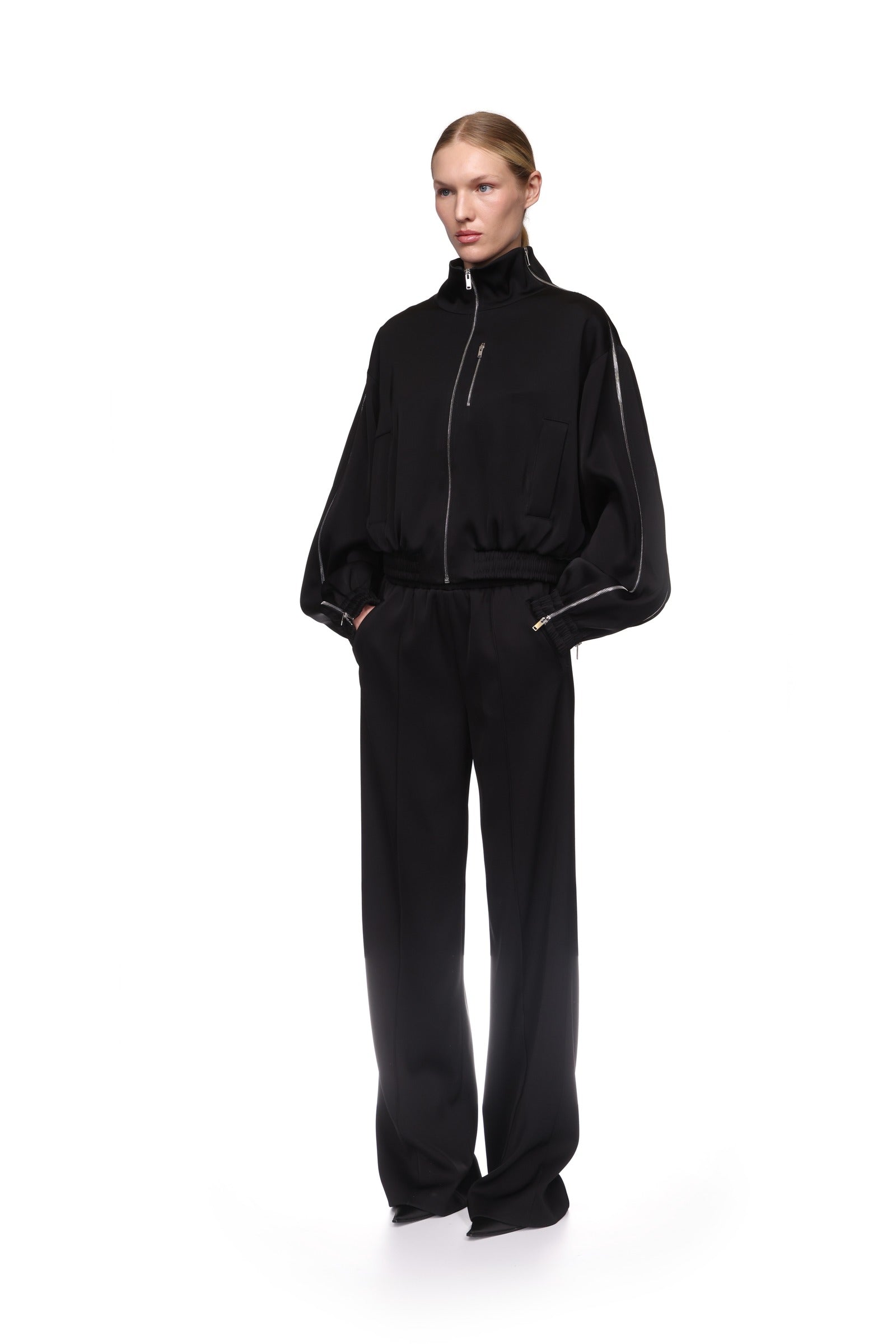 ZIP DETAIL TRACK JACKET – David Koma