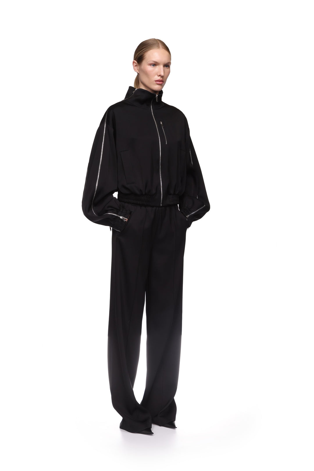 SATIN TROUSERS