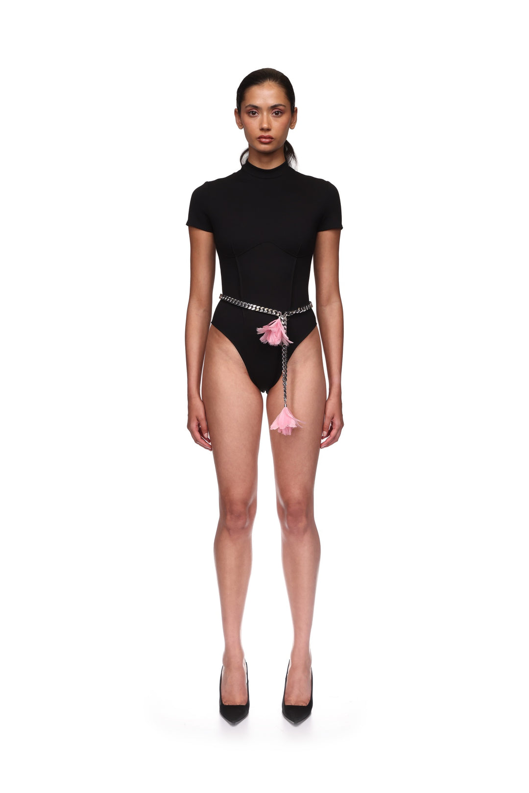 SHORT SLEEVE JERSEY BODYSUIT