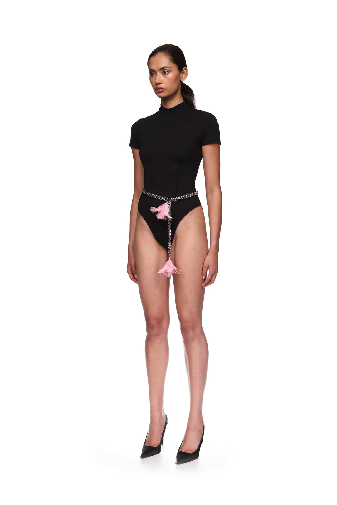 SHORT SLEEVE JERSEY BODYSUIT