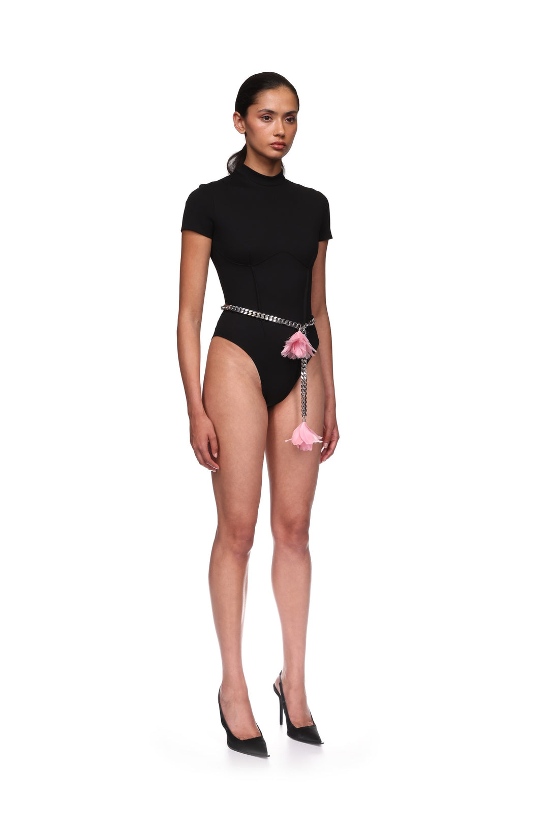 SHORT SLEEVE JERSEY BODYSUIT