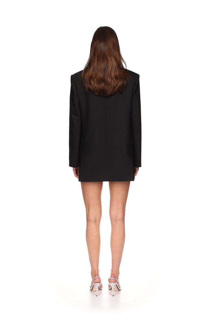 CRYSTAL LEAF OVERSIZED JACKET