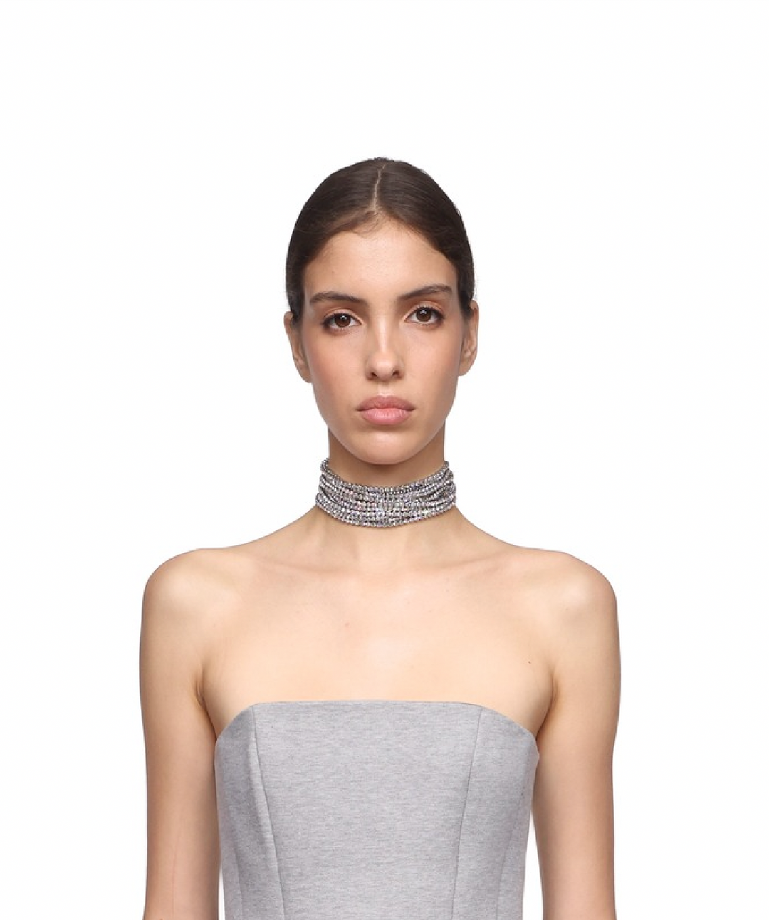 CRYSTAL STRAND CHOKER