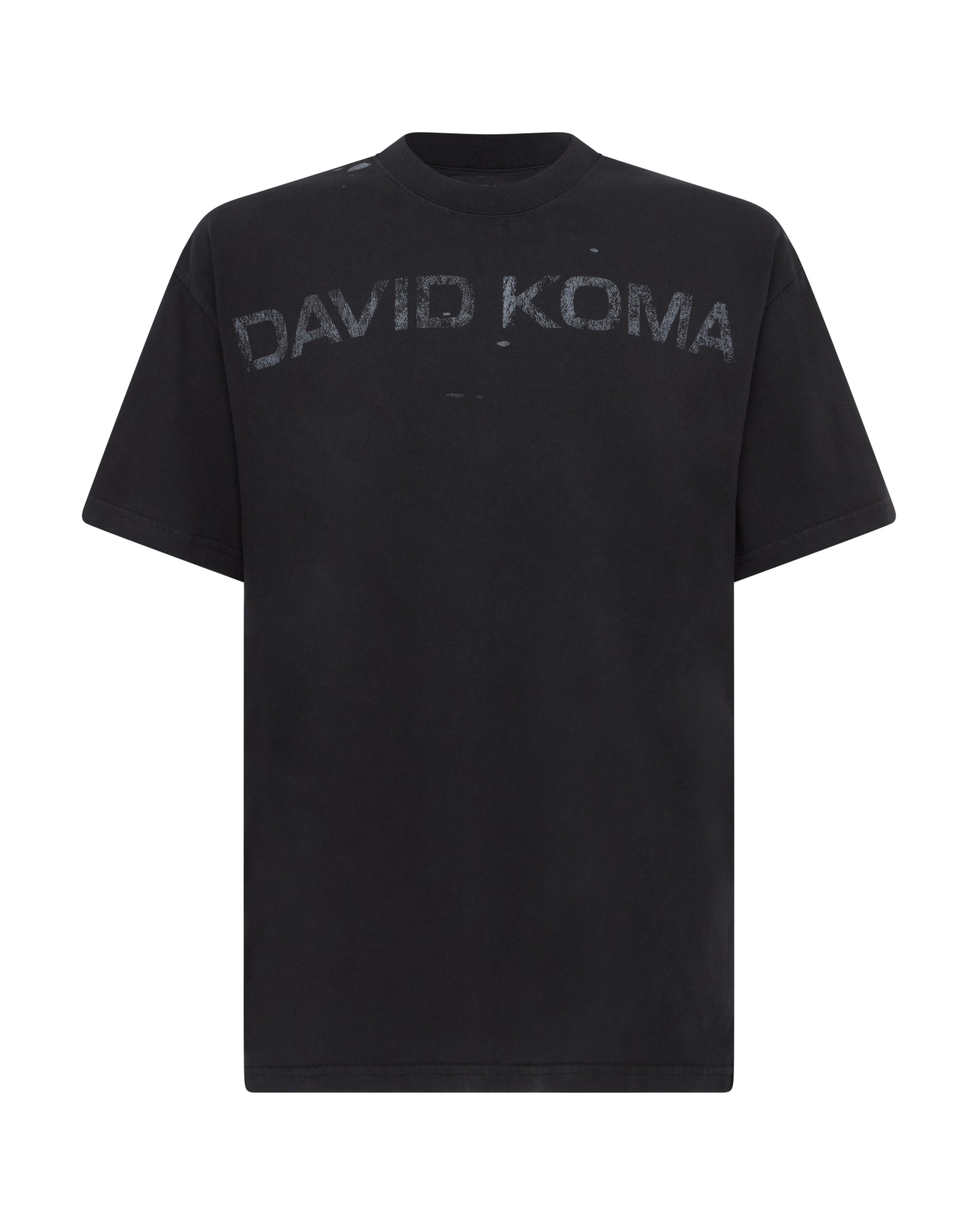 david koma DK LOGO TEE GREY