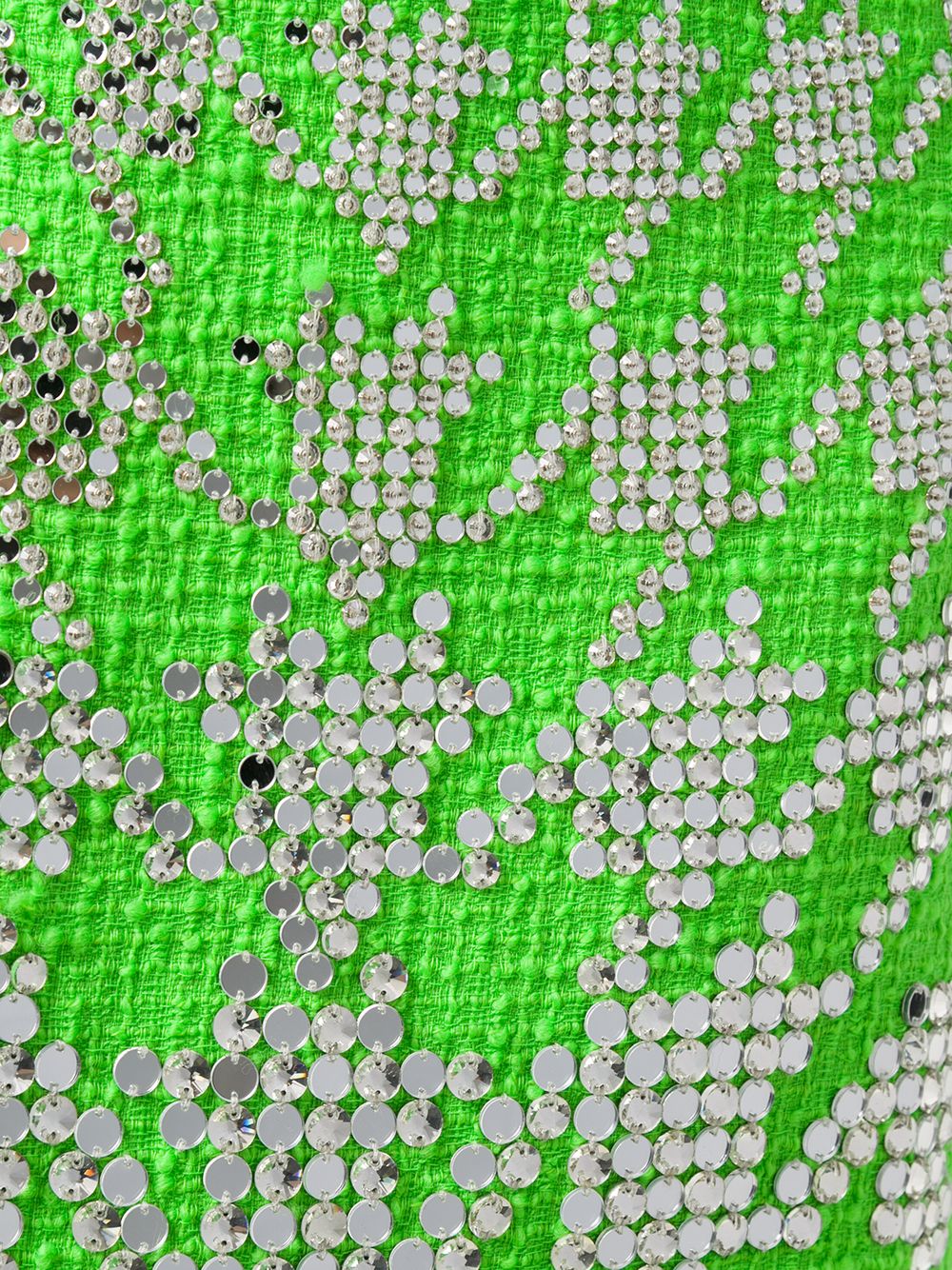 Embroidered mini dress